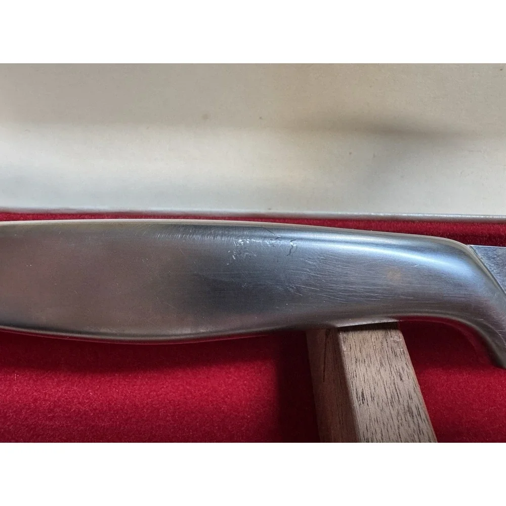 Vintage Gerber Legendary Blades Snickersnee Fork Tip Carving Knife w/ Box